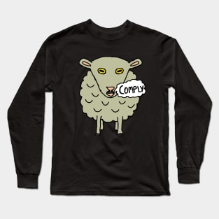 Comply Sheep Long Sleeve T-Shirt